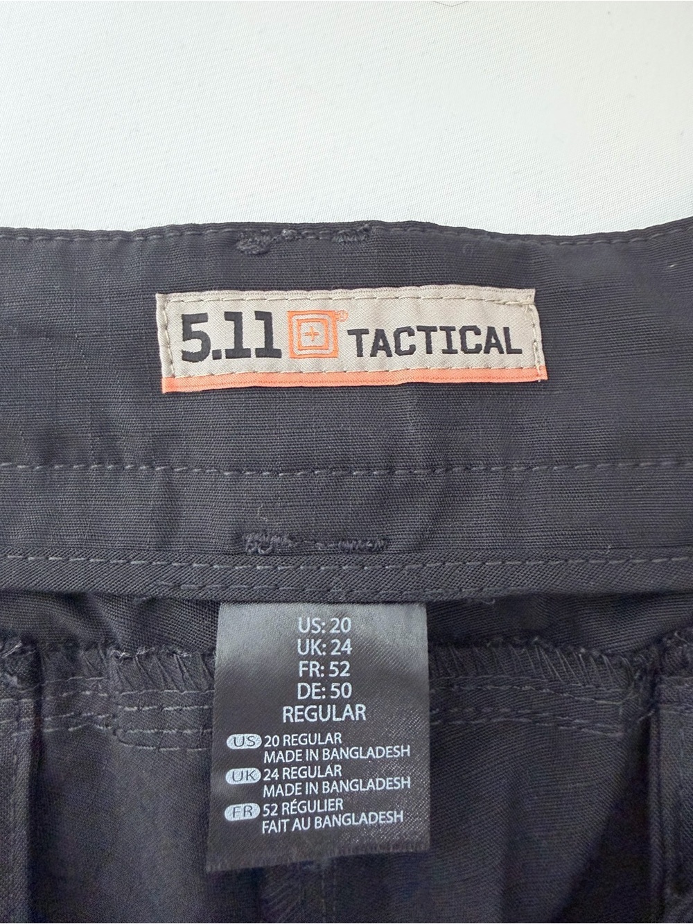 5.11 Tactical women’s size 20 cargo Black EMS Work Pants